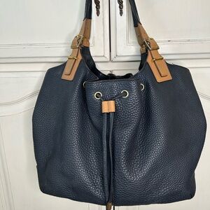 Coach oversized Navy Bag